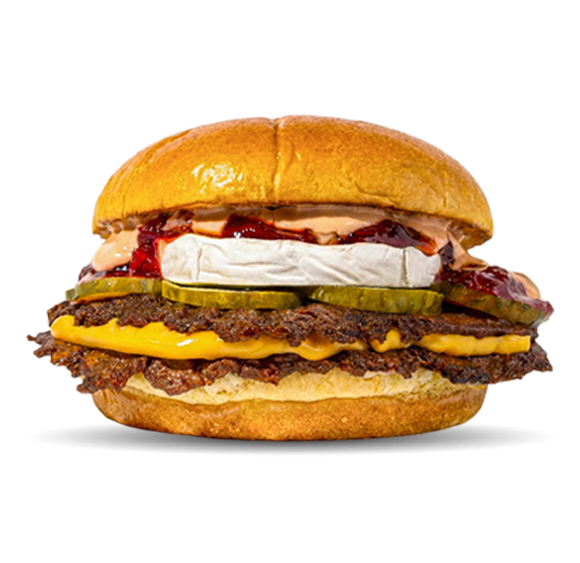 Camembert Deluxe Burger