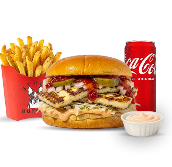 Veggie Burger – Meniu Complet